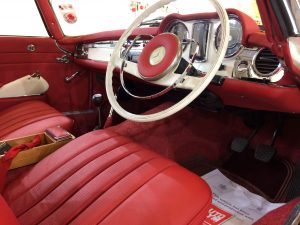 Mercedes Pagoda Machine Polishing & Interior Detailing