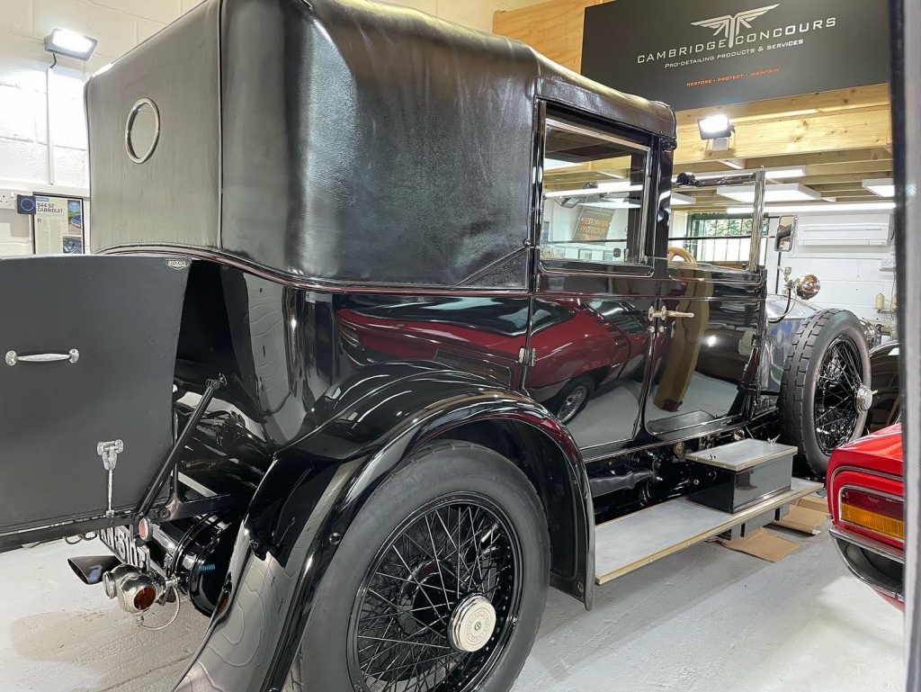 Classic car restoration
