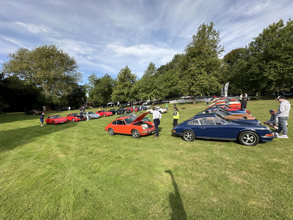 Porsche Owners Club GB Hedingham Castle Gtechniq